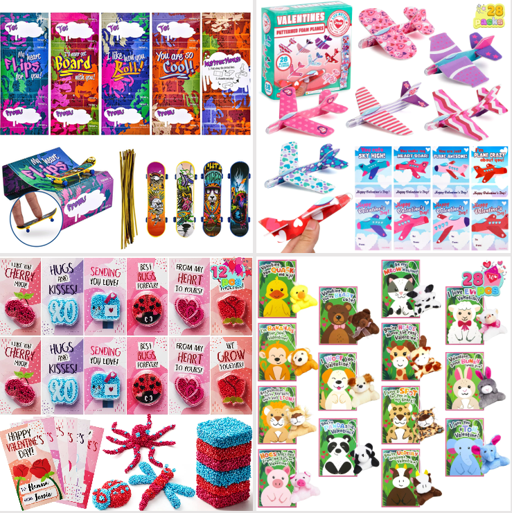 Ideas for classroom exchanges on Valentine’s&nbsp;Day.