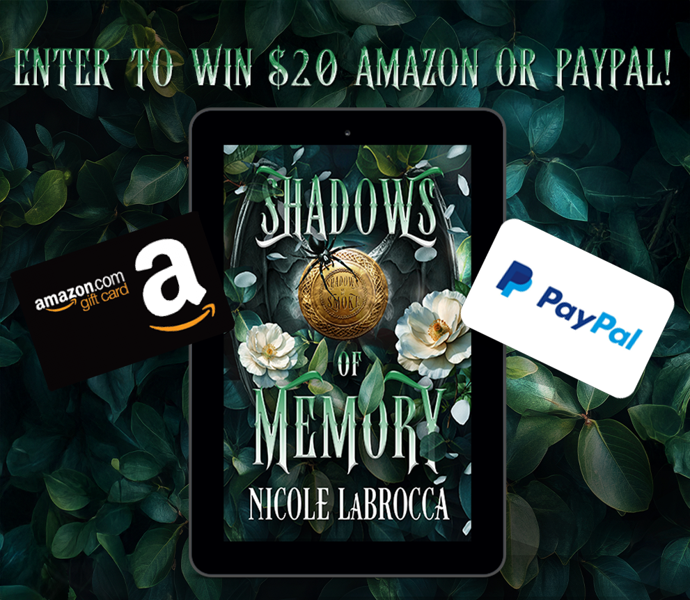  Shadows of Memory Book Tour and&nbsp;Giveaway!