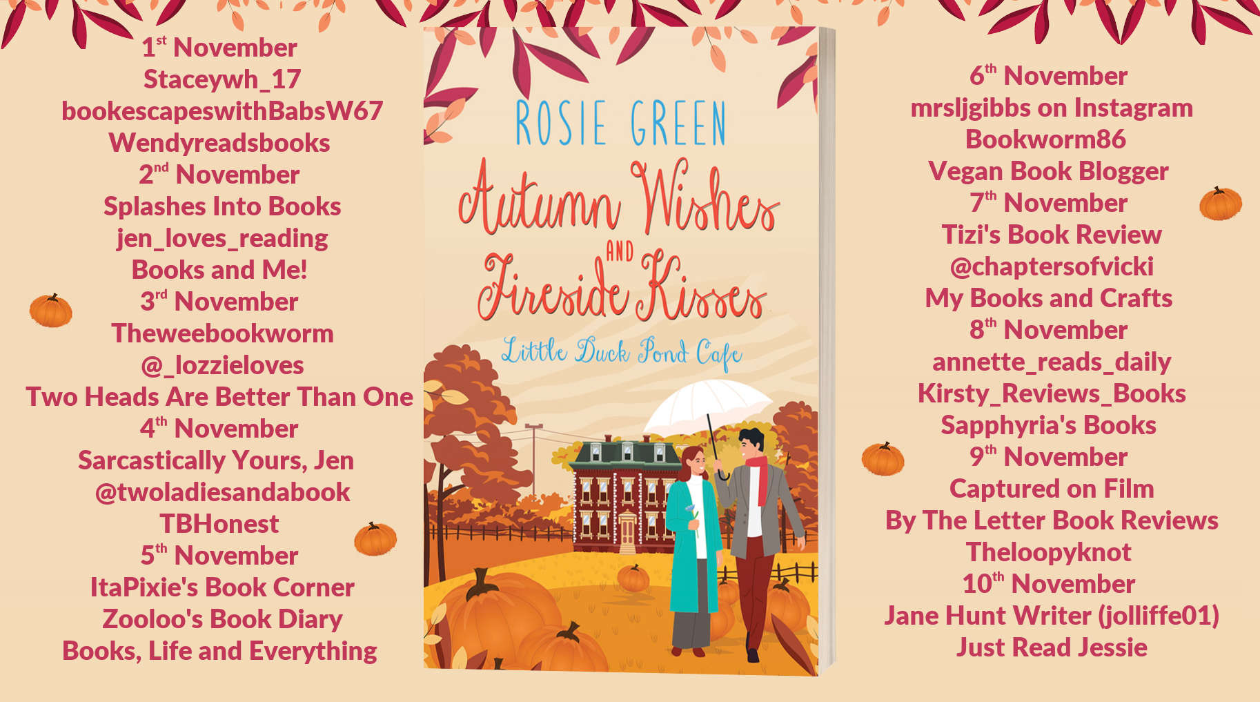 Autumn Wishes & Fireside Kisses Review&nbsp;Tour!