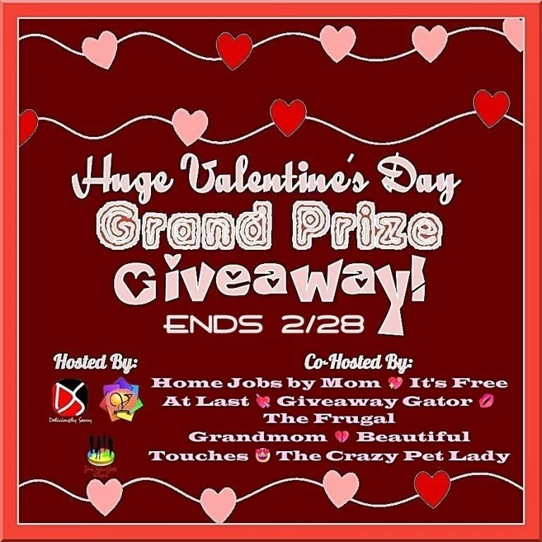 Grand Prize Valentine’s Day Giveaway! Ends&nbsp;02/28