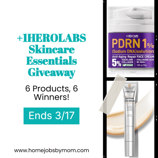 +1HEROLABS Skincare Essentials Giveaway! Ends&nbsp;03/17