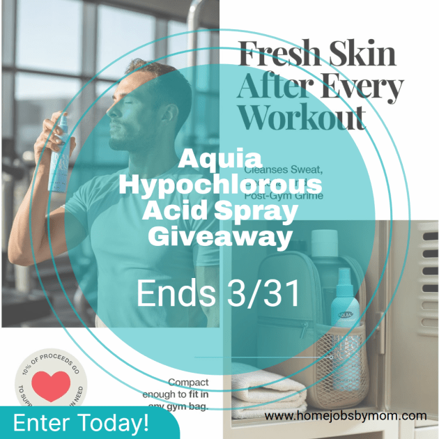 The Aquia Giveaway! Ends&nbsp;03/31
