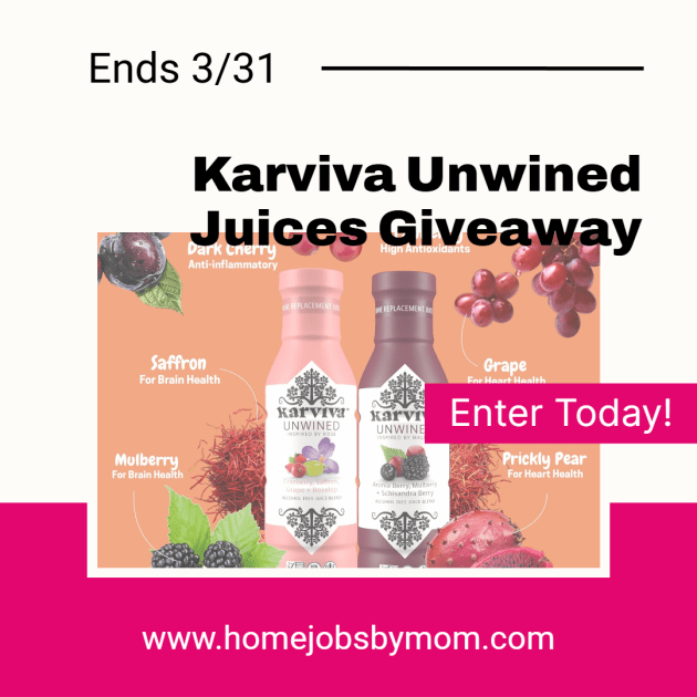 Karviva Giveaway! Ends&nbsp;03/31