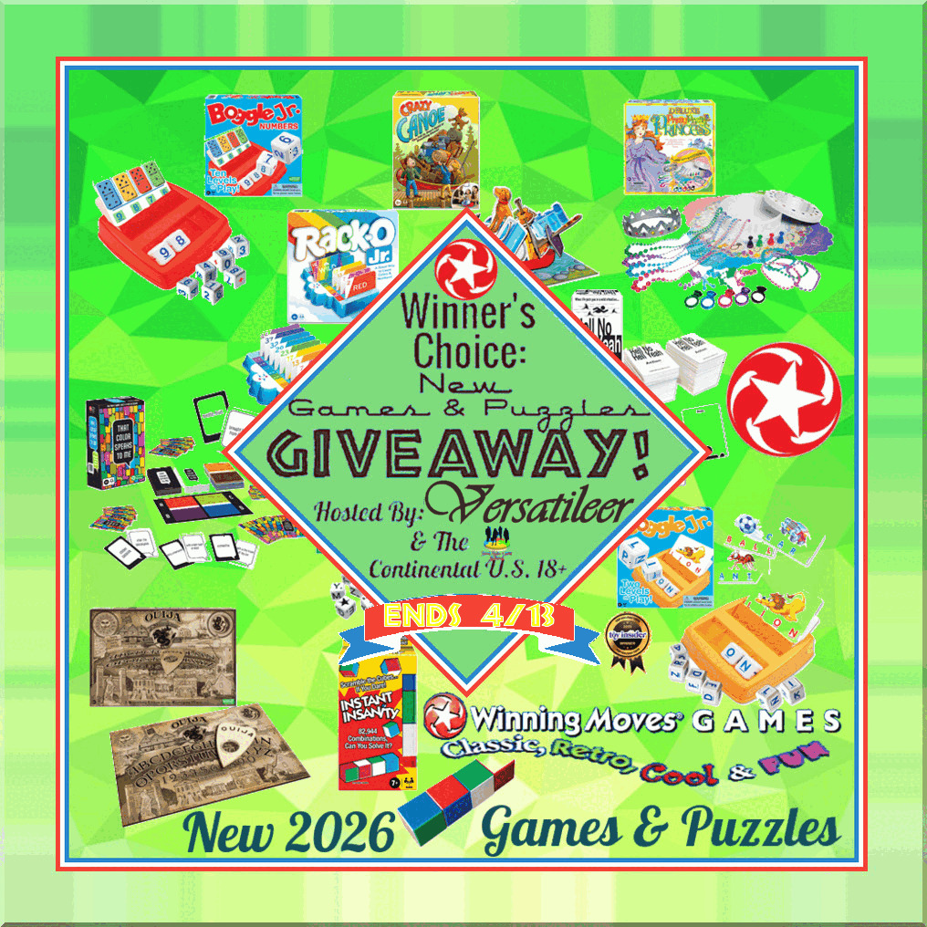 Winning Moves Games New 2026 Games Giveaway! Ends 04/13