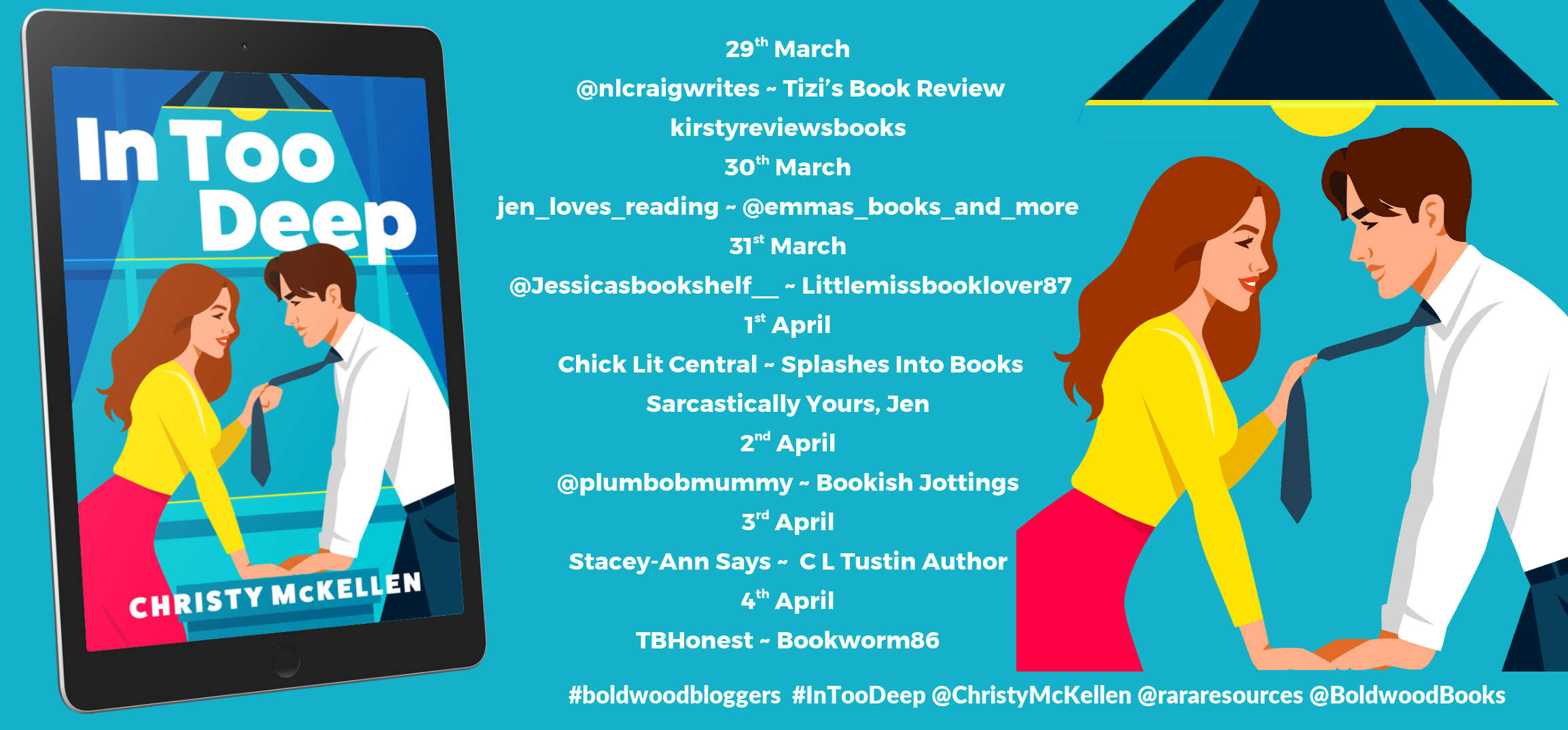 In Too Deep Book Tour and Giveaway!